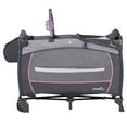 thumbnail image 2 of Evenflo Portable 4-in-1 Safe BabySuite DLX Versatile Home Infant Playard, Poppy, 2 of 9
