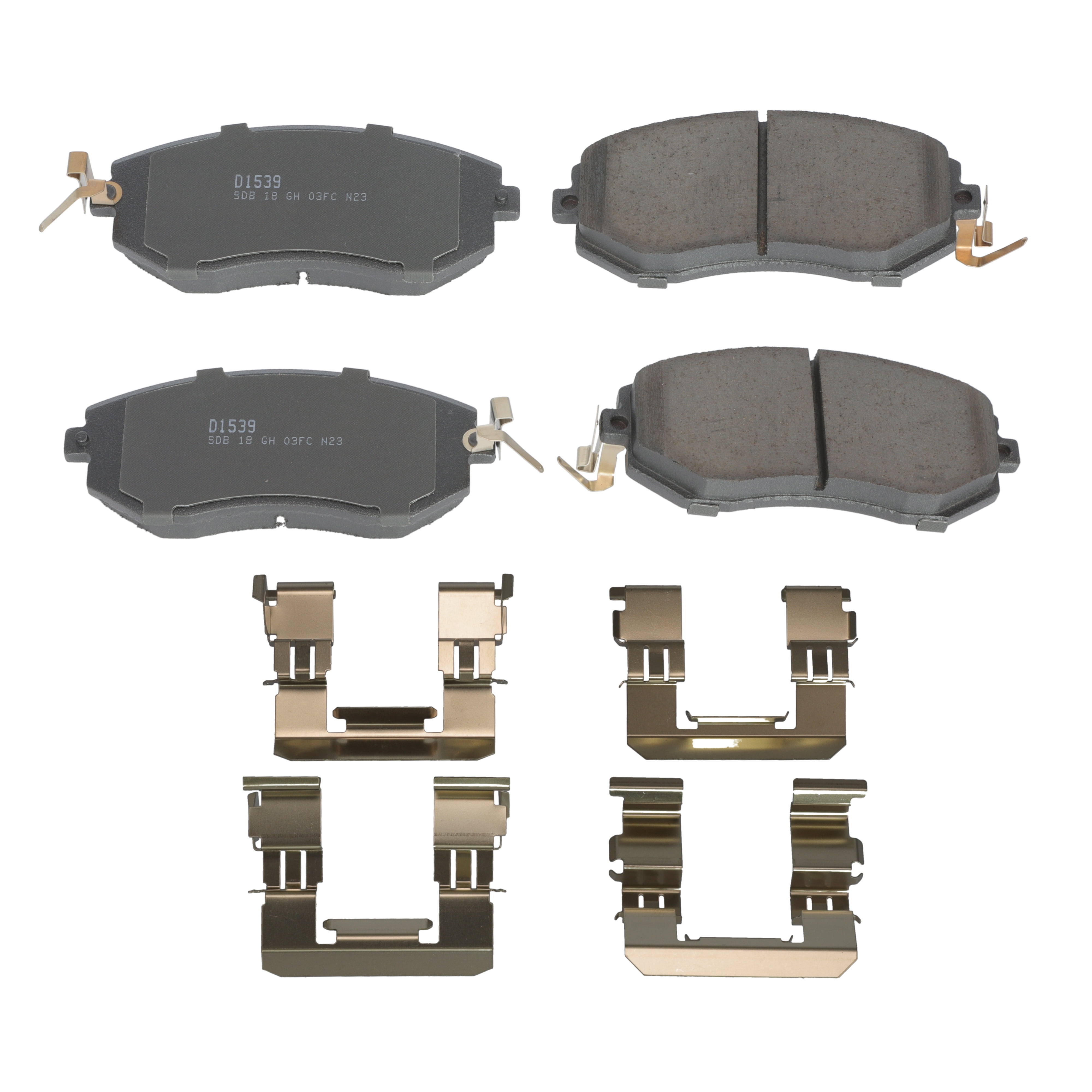 Winstop Brake Pad Set, Front WS.1539.0.C, Subaru Forester 2018-2011
