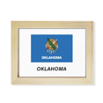 thumbnail image 1 of State Flag Contour Oklahoma Desktop Photo Frame Picture Art Decoration Painting 6x8 inch, 1 of 3