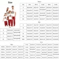 thumbnail image 3 of Lvotionpl 2026 Matching Family Christmas Pajamas Set, Christmas PJs Short Sleeve Top and Pants, Holiday Sleepwear, Xmas Pajama Sets, 3 of 4