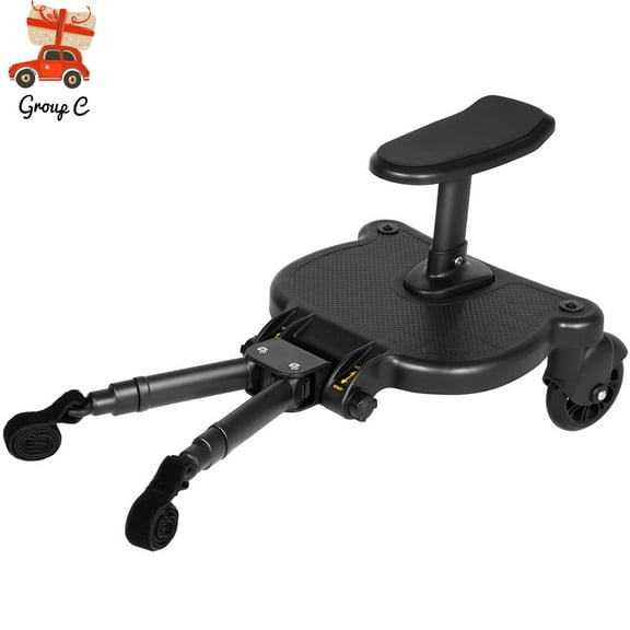 SHZICMY Stroller Board Universal Stroller Ride Board Buggy Wheeled Board Seat Ped
