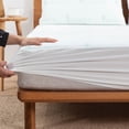thumbnail image 4 of Bibb Home Eucalyptus Infused Scented Waterproof Mattress Pad, 4 of 7