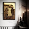 thumbnail image 3 of Three Kids With Pumpkin Heads Poster, Vintage Photography, Art Poster Print, Gothic Occult Poster, Halloween Poster, Wall Decor, 3 of 7
