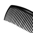 thumbnail image 6 of Unique Bargains Side Clip Hair Comb Teeth Hair Combs Hair Clip Comb 4" Plastic Black, 6 of 6