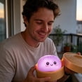 thumbnail image 3 of EGNMCR Stress Relief Toy;Puzzle Stress Relief Toy;Fidget Toy Decompression Illuminated Bun Toy Imitation Of True And False Tool Small Silicone Stress Relieving Release Stress Bal, 3 of 4