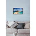thumbnail image 4 of Moon Hill Flower Cloud Natural Landscape Retro Aluminum Sign 12x16 in Metal Tin Sign Nature Wall Decor Rustic Beach Art for Wall for Cafes Club Pub Wall Sign Gifts, 4 of 6