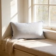 thumbnail image 1 of wycnly Plaid Pillowcase Bohemian Style Soft Breathable Polyester Envelope Closure Wrinkle Resistant Easy Clean Machine Washable for Bedroom Bedding Home Decor, 1 of 6
