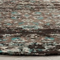 thumbnail image 3 of SAFAVIEH Classic Vintage Shavonne Abstract Area Rug, Teal/Beige, 6' x 6' Round, 3 of 8