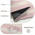 thumbnail image 4 of Pink Striped Area Rug 8x10 Washable Rug Non Slip Retro Minimalism Classic Stripes Lines Large Area Rug Soft Stainresistant Indoor Floor Carpet for Living Room Bedroom Home Office Dining Room Nursery, 4 of 9