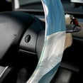 thumbnail image 5 of Sea Mew 14.5 Inch Printing PVC Leather Car Wheel Cover Auto Accessories Steering Wheel Cover, 5 of 6