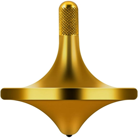 Taplcvy-Precision Metal Spinning Top – Long-Lasting Spin, Balanced Desk Toy for Stress Relief & Office Decoration