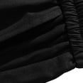 thumbnail image 6 of Afuyipoi Mens Jogger Pants Drawstring Elastic Waist Cuffed Ankle Casual Trousers Black Size L, 6 of 10