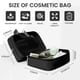 thumbnail image 2 of Bolsa organizadora portátil MEXS para cosméticos, color negro, 2 of 6