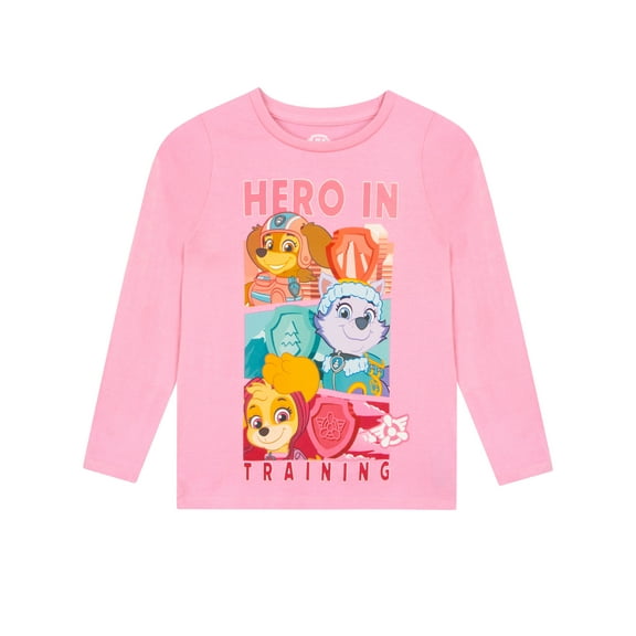 PAW Patrol Girls T-Shirt Pink Sizes 2T-8