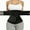 Black, variant on MANIFIQUE Waist Trainer for Women Belly Band Long Torso Sauna Workout 2 Belt With Zipper 9 Steel Bones Corset