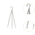 thumbnail image 6 of MAGIDEAL 3 s Flower Pot Chain Bird Cage Hanger Hanging Chains with Hooks Plant Hanger White, 6 of 8
