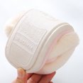 thumbnail image 4 of Unisex Fluffy Heart Slippers sin deslizamiento parejas suaves pareja interior (38-39) Rosa, 4 of 5
