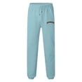thumbnail image 4 of Zszcpp Pantalon Taille Haute pour Hommes Course Sports Basique Imprimé Lettres Tendance Confortable Pantalon Décontracté, 4 of 4