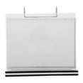 thumbnail image 1 of KAKOWELY menu Plastic Menu Folder With Stand For Restaurant Rack Table Holders Menu Sleeves Desktop Celebration Stand Transparent Desktop Display Advertising Rack, 1 of 5