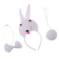 thumbnail image 1 of Disfraz de Conejo para Niños Sunnimix Diadema Oreja Vestido Elegante Rosa, 1 of 8