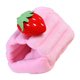 thumbnail image 5 of unbranded Para Mascotas Casa Rosa Fresa Material Premium Y Cálida, 5 of 8