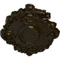 thumbnail image 3 of 30 3/8"W x 20 3/4"H x 1"P Kinsley Flowing Leaf Ceiling Medallion Bronze Finished, 3 of 4
