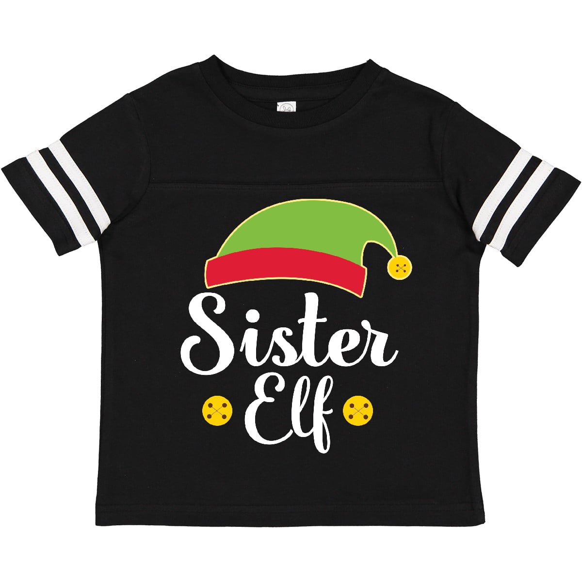 Inktastic Christmas Sister Elf Holiday Girls Toddler T-Shirt