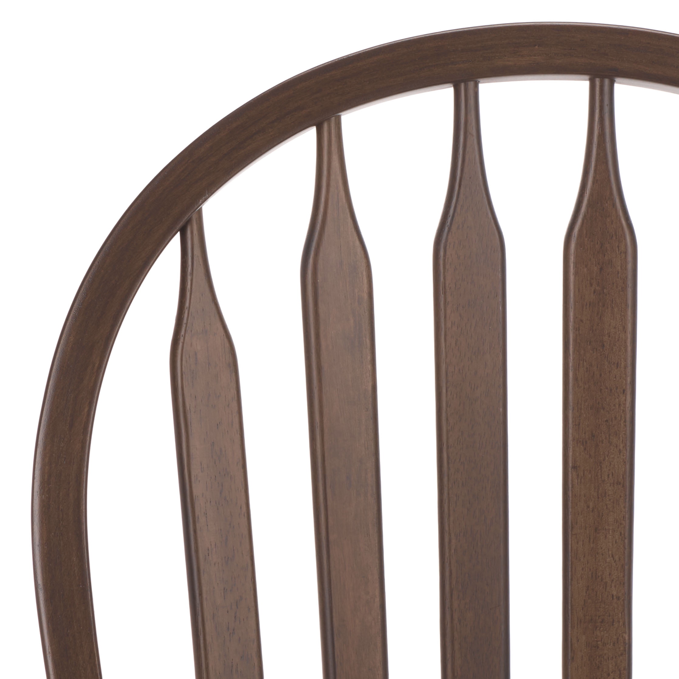 Safavieh Fazel Wood Dining Chairs, Dark Walnut (Set of 2)