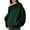 Army Green, variant on Yangnuo Womens Fashion Loose One Shoulder Hooded Sweatshirts Hoodies Womens Casual Solid Color Long Sleeve Loose Hooded And Off Shoulder Hoodies Sweatshirt Blouse Pullover Tops
