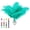 Aqua Green, variant on 20Pcs White Ostrich Feathers 10-12 inch (25-30cm) Bulk Feathers for Home Decoration and DIY Clothes Decoration, Gatsby Decorations