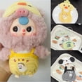 thumbnail image 2 of Conjunto de mono de peluche de algodón para bebé, vestido de juguete DIY de animal lindo para bebé, 3 V3 para 20cm, accesorios para muñecas de peluche de pato enfadado, 2 of 5