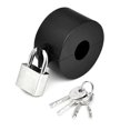 thumbnail image 1 of Door Handle Lock, Door Knob Lock Out Device, Disable the Doorknob/Faucet/Valve, Door Knob Child (With Padlock), 1 of 5