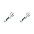 thumbnail image 2 of Kearding Alimento Tong BBQ Grill Steak Pan Clip Herramientas de cocina Acero inoxidable Buffet Cake Utensilios Accesorios de cocina 7 pulgadas 7 pulgadas 2piezas, 2 of 6