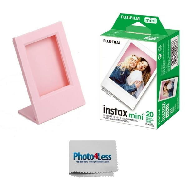 Película instantánea Fujifilm Instax Mini, paquete doble (20 hojas)