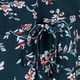 thumbnail image 5 of Vestido cruzado floral boho acampanado mangas largas vestidos de patinadora plisados de cintura alta Sunnimix  vestido de fiesta de flores, 5 of 8