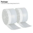2/1 Roll Weather Stripping Silicone Seal Strip, EEEkit Silicone Door