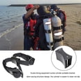 thumbnail image 4 of Yuarrent Adjustable Backmount Carrier Single Oxygen Bottle Backpack Strap Holder Tank Mount Cylinder Bracket for Snorkeling Outdoor Type2, 4 of 6