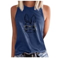 thumbnail image 2 of EGNMCR Camisoles pour Femmes Débardeurs d'Été Décontractés Sans Manches pour Femmes Coupe Régulière Col Rond Imprimé Débardeur Sans Manches, 2 of 5