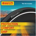 thumbnail image 5 of Pirelli Cinturato Velo TLR Reflective 28-622 (700 x 28c) Road Bicycle Tire & 23/32-622 Presta P ZERO SmarTUBE - Armour Tech, Tubeless Ready Bike Tire with Keychain 700x28c(2-Pack Tire & Tubes), 5 of 9