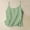 Green, variant on FDGIU Women's Camisoles Tank Tops - Adjustable Spaghetti Strap Crew Neck, Cotton Linen 2025 Summer Beach Vacation Blouse
