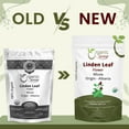 thumbnail image 3 of Organic Way Linden Flower & Leaf Herbal Tea Blossom & Culinary Use | European Wild-Harvest | Kosher & USDA Certified | Vegan, Non-GMO & Gluten Free | 100% Raw from Albania, 3 of 8