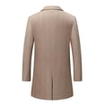 thumbnail image 2 of Gabardina INVACHI para hombre con bufanda desmontable a cuadros, 2 of 6