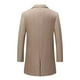 thumbnail image 2 of Gabardina INVACHI para hombre con bufanda desmontable a cuadros, 2 of 6