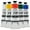 Classic Colors, variant on Tusc & Pine Artist Oil Paint - 150 ml Set of 3 - Black - 450 ml of Non-Yellowing, Rich & Creamy Consistency, Maximum Pigment Load, Small Batch Milled Oil Paints Developed for Professional Artists