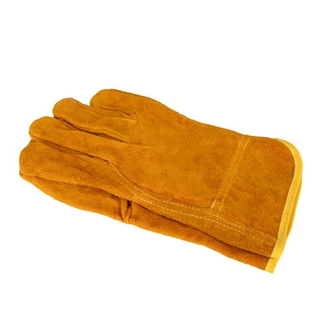 

Hi FANCY Heat-Resistant Welding Gloves Thicken Safety Work Gloves Welders Gloves