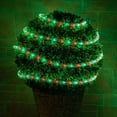 thumbnail image 4 of 18 ft. Green/Red LED Rope Light kit, 216 Lights, Connectable Ready-to-Install Christmas Decorative Party Lighting, Mounting Clips Included, 4 of 6