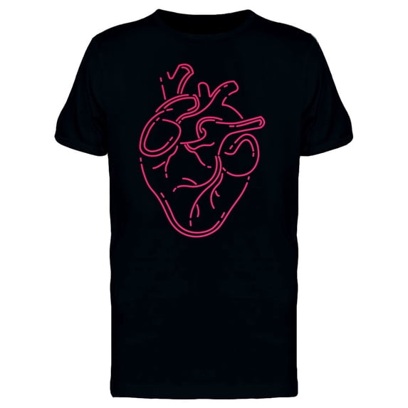 Silhouette Of Human Heart T-Shirt Men -Image by Shutterstock, Male Small