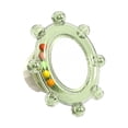 thumbnail image 2 of 2Pcs Bird Cage Mirror Toy With Rotating Sound Wheel Colorful Spinning Rattle & Chew Toy For Budgies, Parakeets, Lovebirds, Conures, Cockatiels & Canaries 3.35", 2 of 5