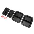 thumbnail image 4 of Exterior Interior Door Handles,Set Front Left Right 55176476AC Replacement For YJ, 4 of 8