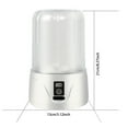 thumbnail image 2 of Rechargeable Mini Underwear Washing Machine - Wireless Charging, Compact, Gentle Wash, for Home Dorm Travel, 2 of 8